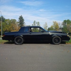 Grand National Wheels Blacked Out