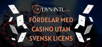 Casino utan svensk licens Spela med 10 euro