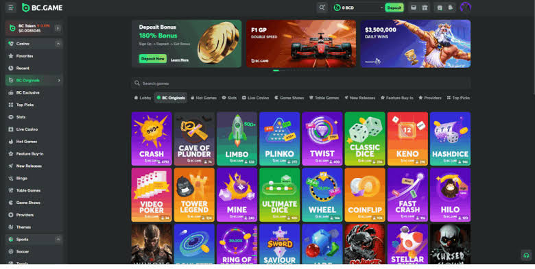 Unveiling the BC.Game Online Casino Platform A Comprehensive Guide